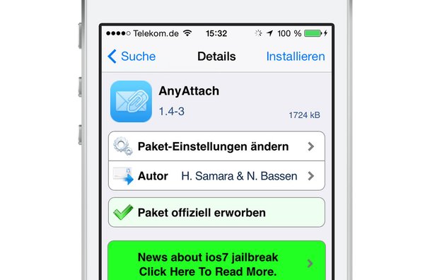 Für iOS 7.1.2: AnyAttach und Safari Upload Enabler verfügbar
