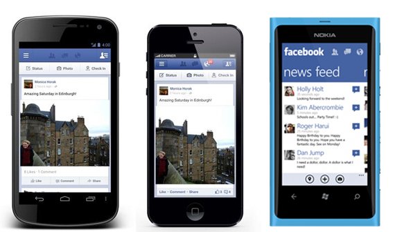 Facebook Mobile: Unterwegs sozial interagieren