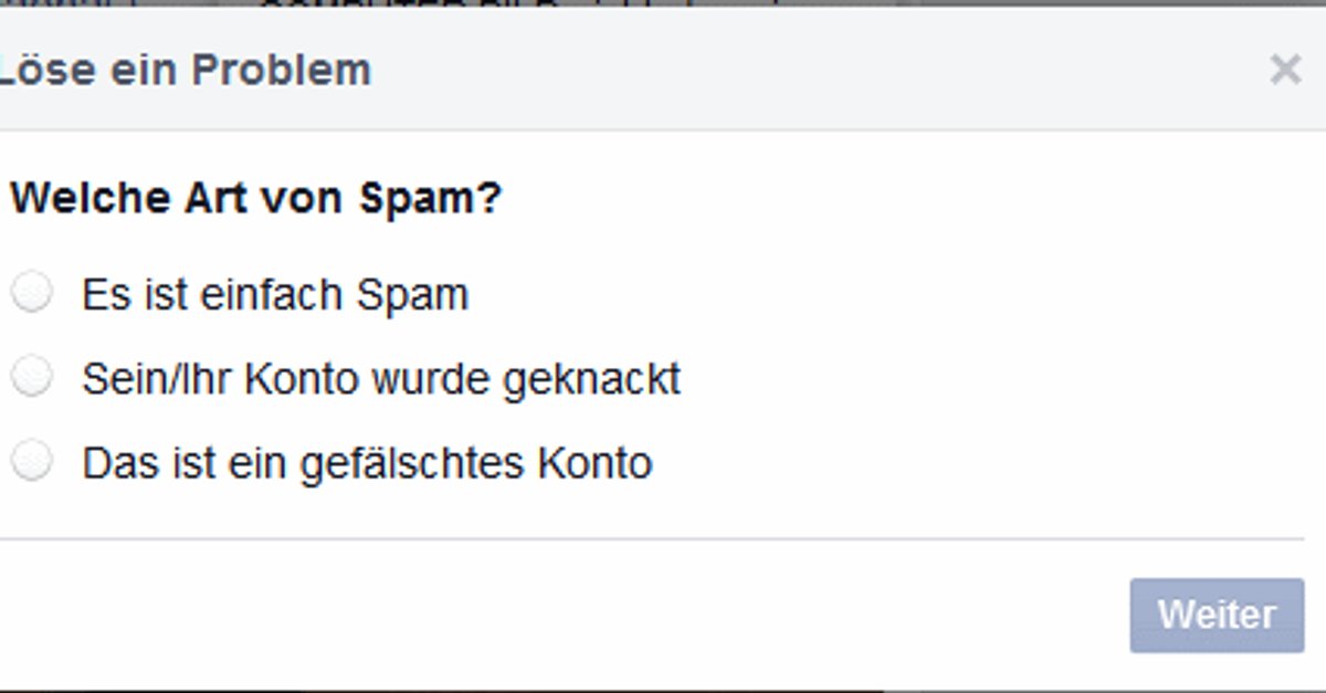 was heißt spam melden