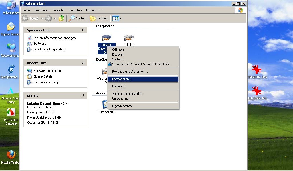 Wie Lösche Ich Windows Xp Von Der Festplatte Eine Festplatte formatieren in XP - Für den Verkauf leeren!