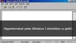 how to install hyperterminal on windows 7