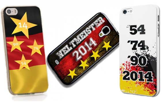 iPhone-Hüllen im Weltmeisterlook