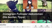 Instagram: Mehr Follower bekommen – so klappt’s