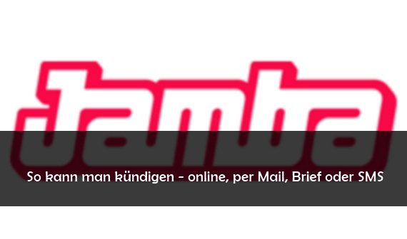  Jamba Abo  k ndigen so geht s online mit SMS per Mail 