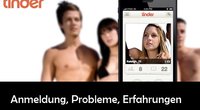 Tinder App: Anmeldung mit und ohne Facebook-Verbindung