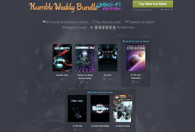 Humble Weekly Sale: Die Sci-Fi-Edition schickt euch ins All