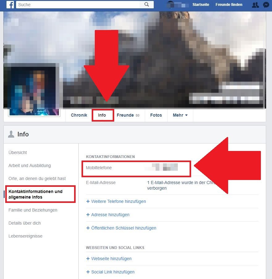 Telefonnummer Von Facebook Telefonnummer Von Facebook