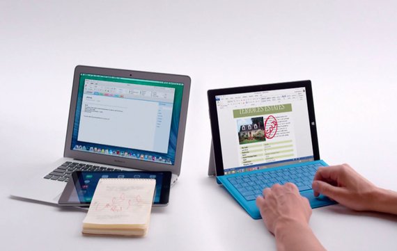 Werbung für das Surface Pro 3 nimmt MacBook Air ins Visier
