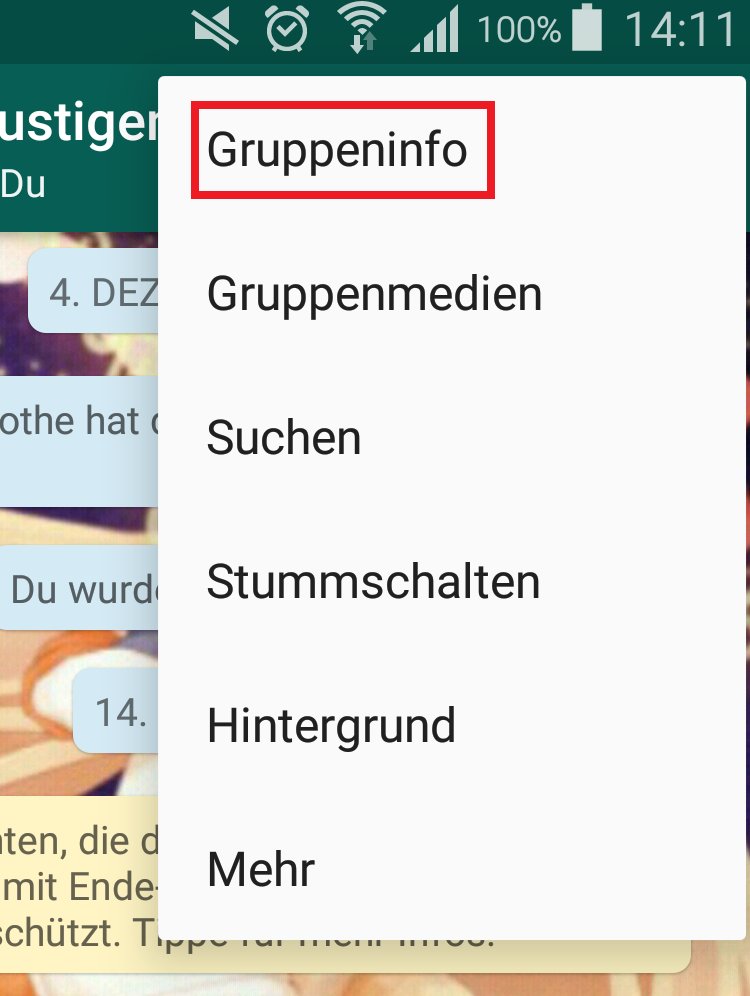 WhatsApp-Gruppe verlassen: iPhone-Anleitung