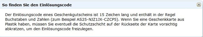 amazon-einloesungscode