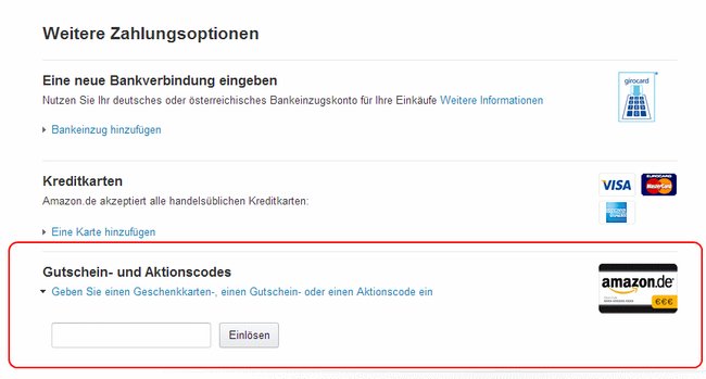 amazon-gutscheine