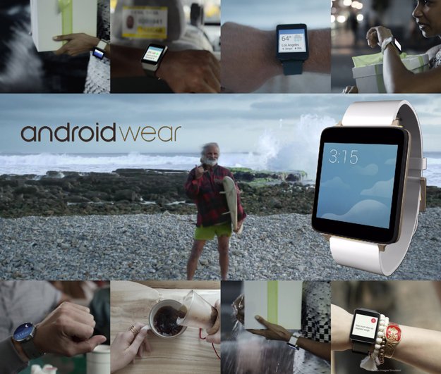 Android Wear: Werbeclips demonstrieren Google-Dienste auf Smartwatches
