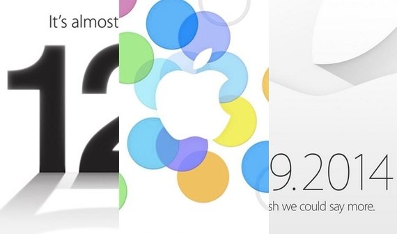 iPhone 6 Event: Die Einladungen von 2007 bis 2014 (Update)