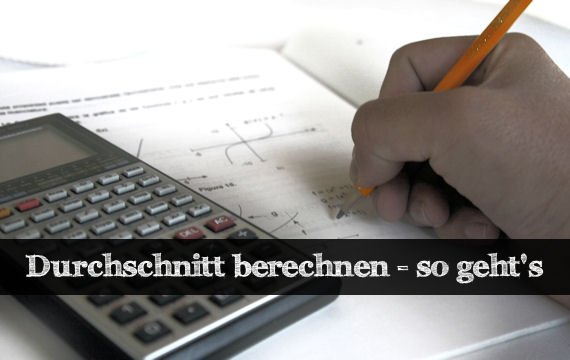 Einen Durchschnitt berechnen - Der Mittelwert