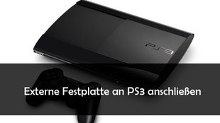 Externe Festplatte an PS3 anschließen - so geht's