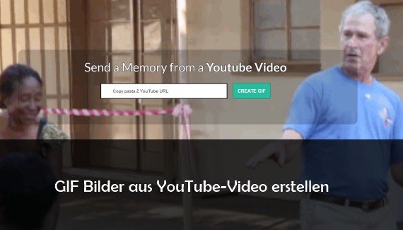 GIF Bilder aus YouTube erstellen: so geht’s mit Online-Tool