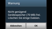 Nachrichtenspeicher voll: So kriegt ihr wieder Platz auf dem Smartphone