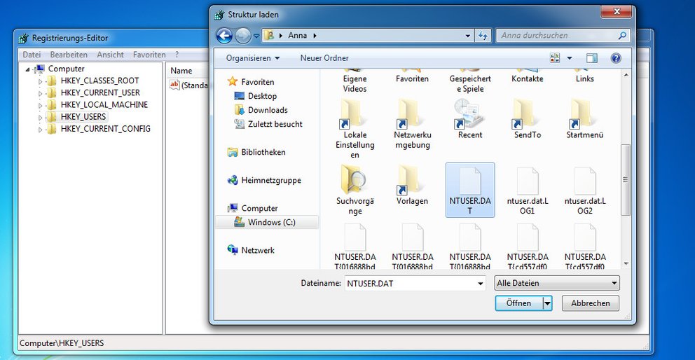 ntuser.dat Was ist das?