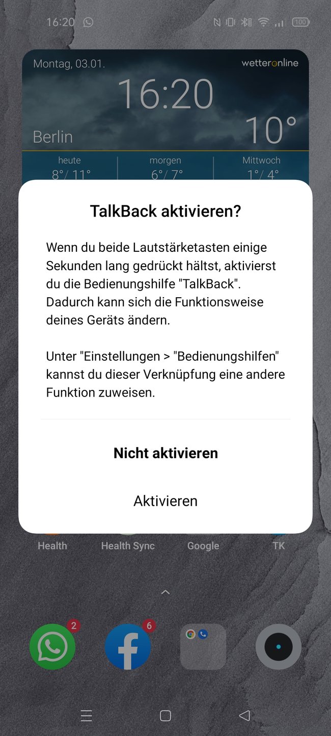 talkback-ausschalten