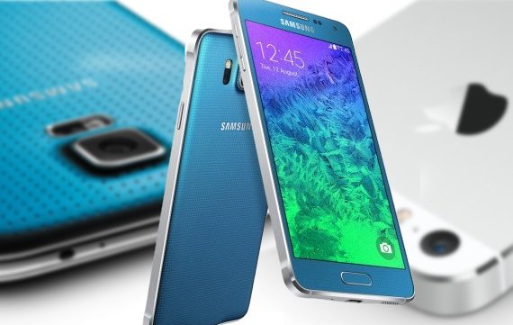 iPhone 5s, Samsung Galaxy Alpha und Galaxy S5 im Vergleich