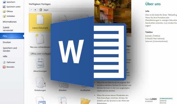 Flyer erstellen mit Word