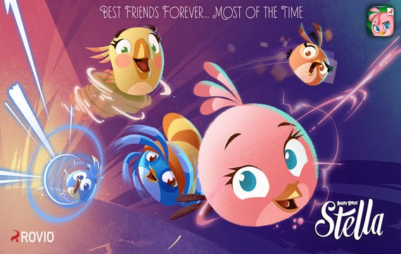 Angry Birds Stella: Neuester Teil der Erfolgsserie heute erschienen