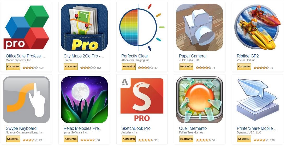 Amazon: 27 Android-Apps & -Games heute kostenlos - Threes ...