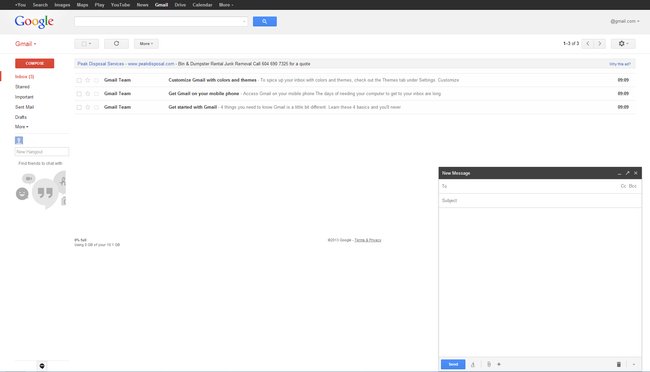 Gmail: Alles auf einen Blick