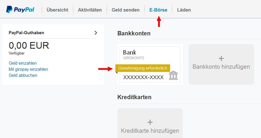 PayPal Lastschrift aktivieren: Online per Bankeinzug bezahlen