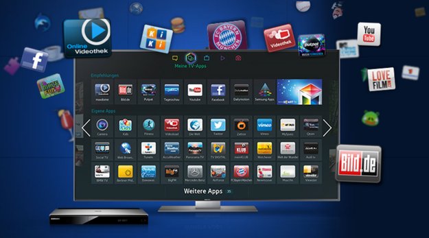 Samsung TV Apps: Hier bekommt ihr was auf's Auge