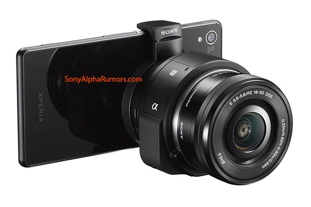 Sony QX1: Neue Aufsteckkamera mit austauschbaren Objektiven geleakt