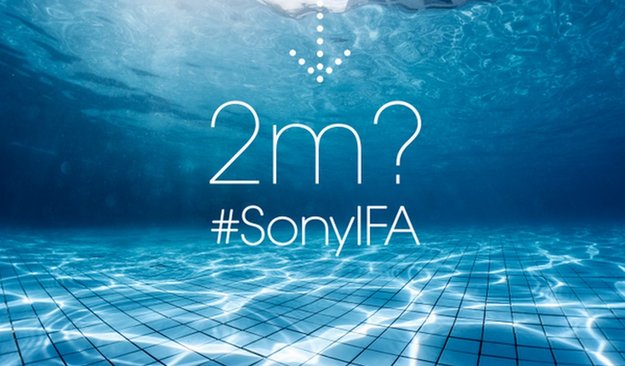 Sony Xperia: Teaser deutet auf extrem wasserdichtes Smartphone oder Tablet hin