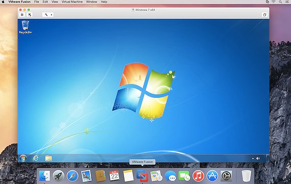 VMware Fusion 7: Optimiert für OS X Yosemite