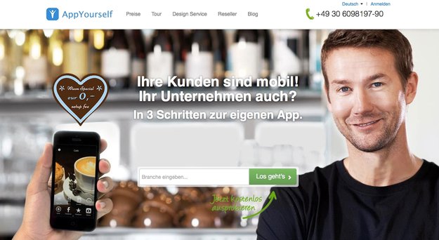 AppYourself: Android-App erstellen per Baukasten