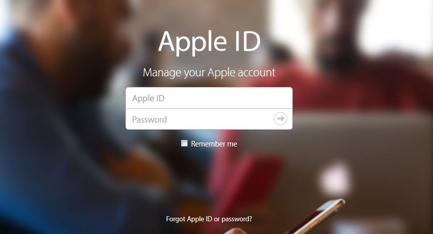 Loggt euch auf der Apple-Seite ein, um dort eure Apple ID zu ändern