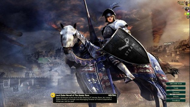 Civilization 5 Mod: Als Gabe Newell zum Anführer der „PC Master Race“