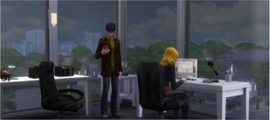 In Die Sims 4 könnt ihr in der Schriftsteller-Karriere als Autor oder Journalist tätig werden