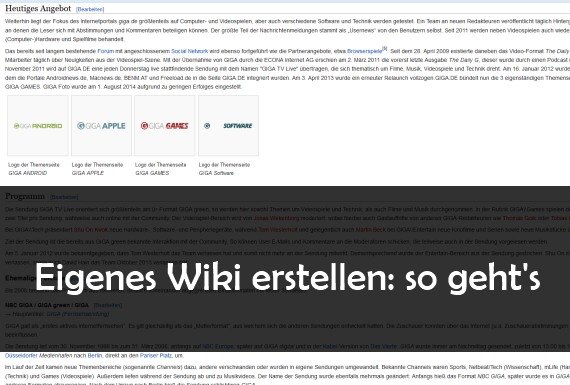 Wiki Erstellen: So Geht Es Kostenlos Online Oder Mit Software