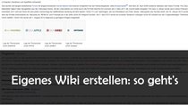Wiki erstellen: so geht es kostenlos online oder mit Software