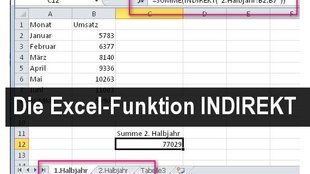 Excel Indirekt: Die Funktion an Beispielen erklärt