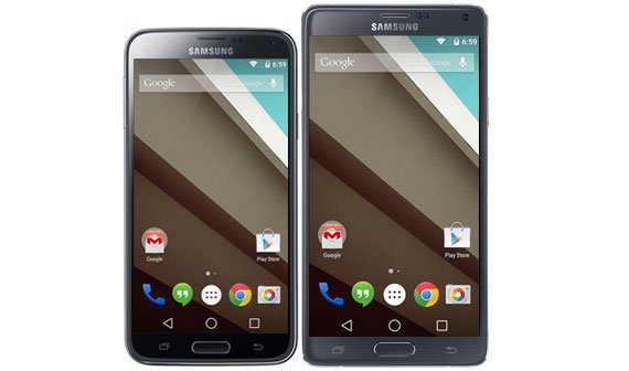 Galaxy S5 & Galaxy Note 4 erhalten Android L im November (Gerücht)