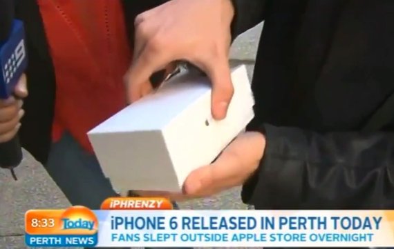 Das vermutlich erste iPhone 6 im Sturzflug (Video des Tages)