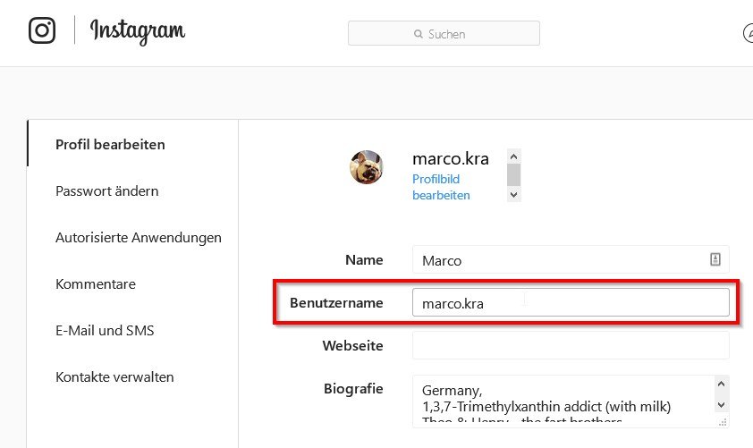 Lustige Instagram Namen Für Privat Accounts Instagram: Benutzernamen ändern – so geht's