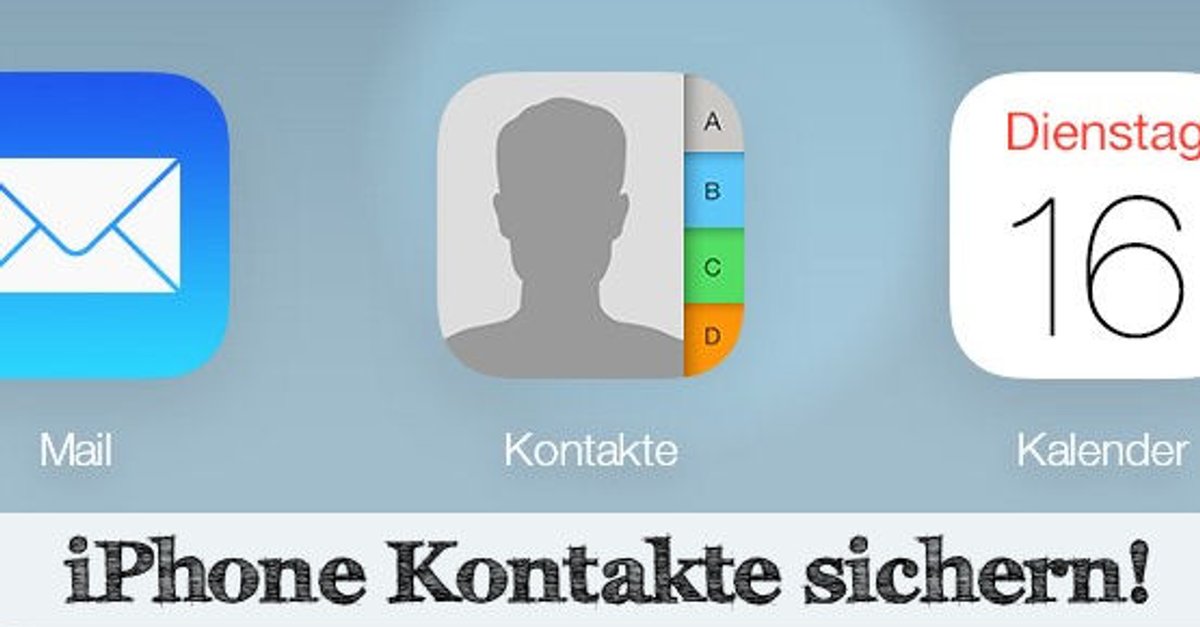 Kontakte Und Kalender Iphone Sichern 