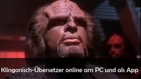 Klingonisch-Übersetzer online oder als App - auch mit Sprachausgabe!