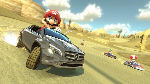 Mario Kart 8 Mercedes DLC-Download bringt 3 neue Fahrzeuge