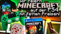 Minecraft kommt auf die PS4: Feiert den Start und gewinnt fette Preise!
