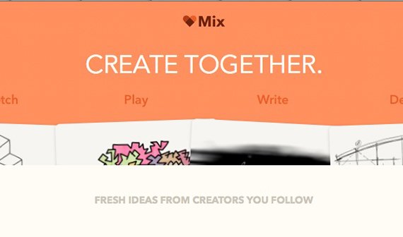 Teilen in Reinform: „Mix“ befreit Deine Kreationen