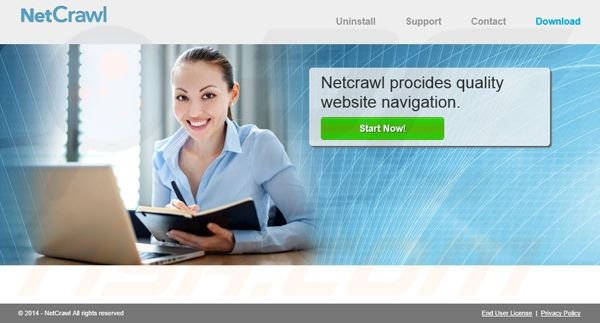 Netcrawl löschen und entfernen aus Chrome, Firefox und Internet Explorer