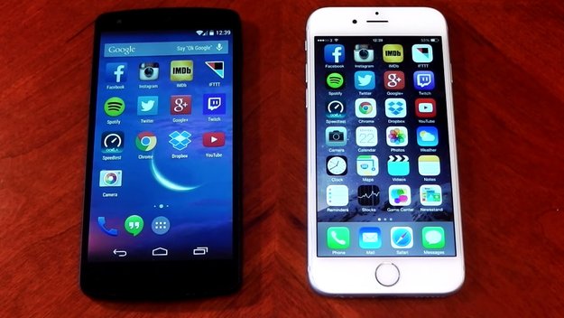Nexus 5 vs. iPhone 6: Starten von Apps im Geschwindigkeitsvergleich